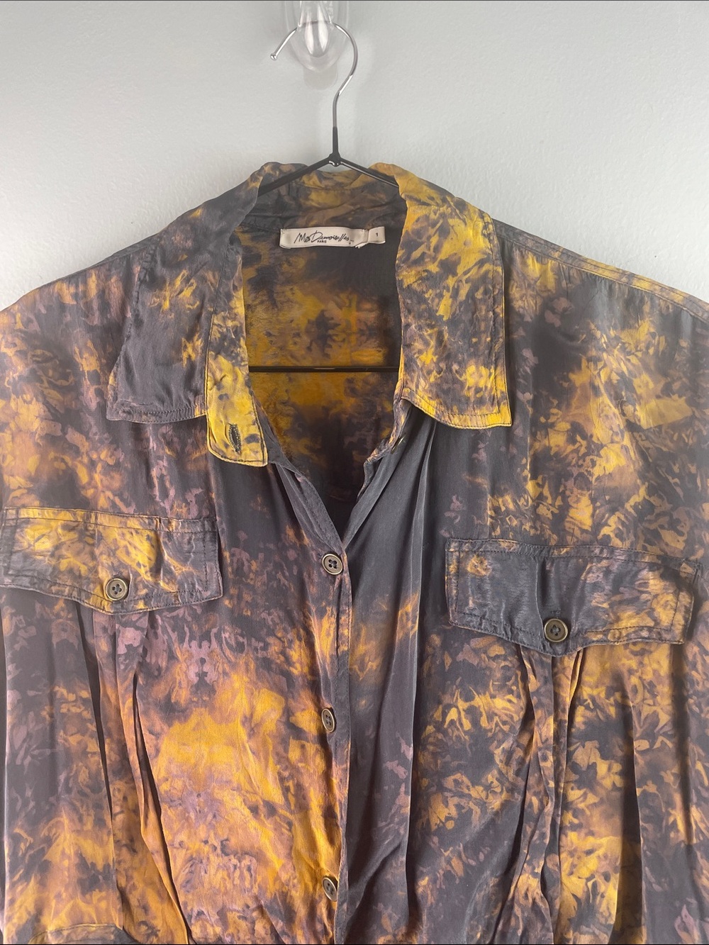 Mes Demoiselles Paris tie-dye top Size 4-8 - Picture 3 of 16